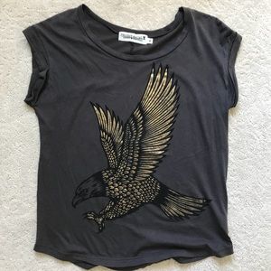 Gold eagle tshirt